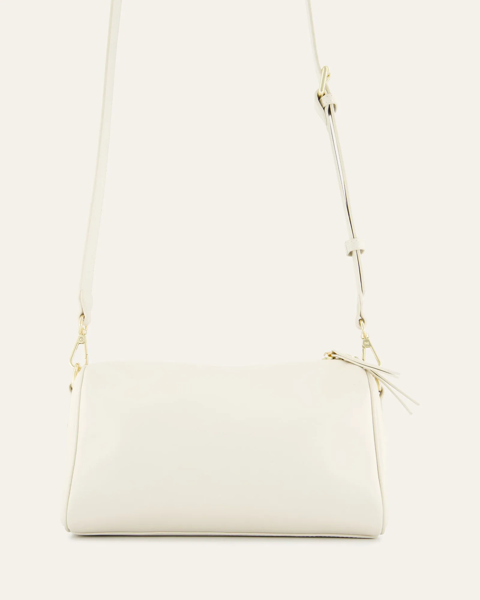 SYLVIE CROSSBODY BAG OFF WHITE LEATHER Jo Mercer