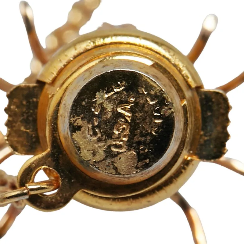 Tasaki K14YG Yellow Gold Spider Motif Tie Pin Brooch