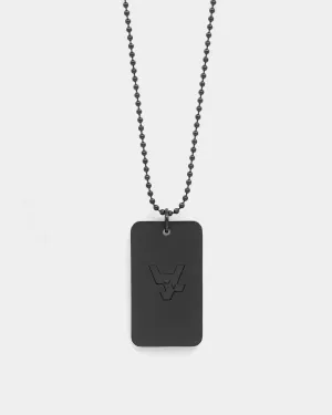 The Anti Order A1 Dog Tags Black Stainless Steel