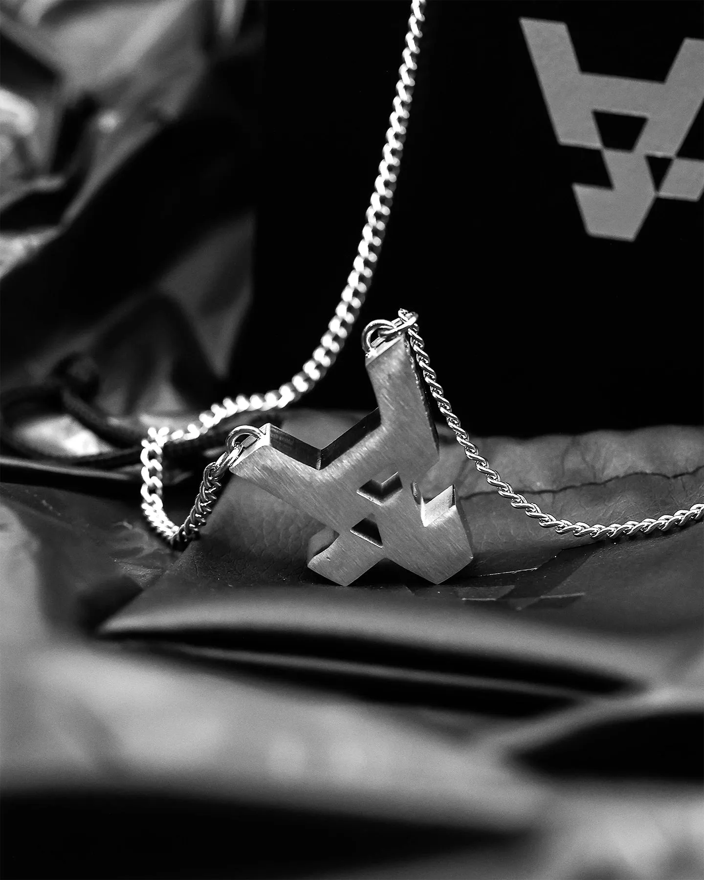 The Anti Order A1 Logo Pendant Chain Stainless Steel