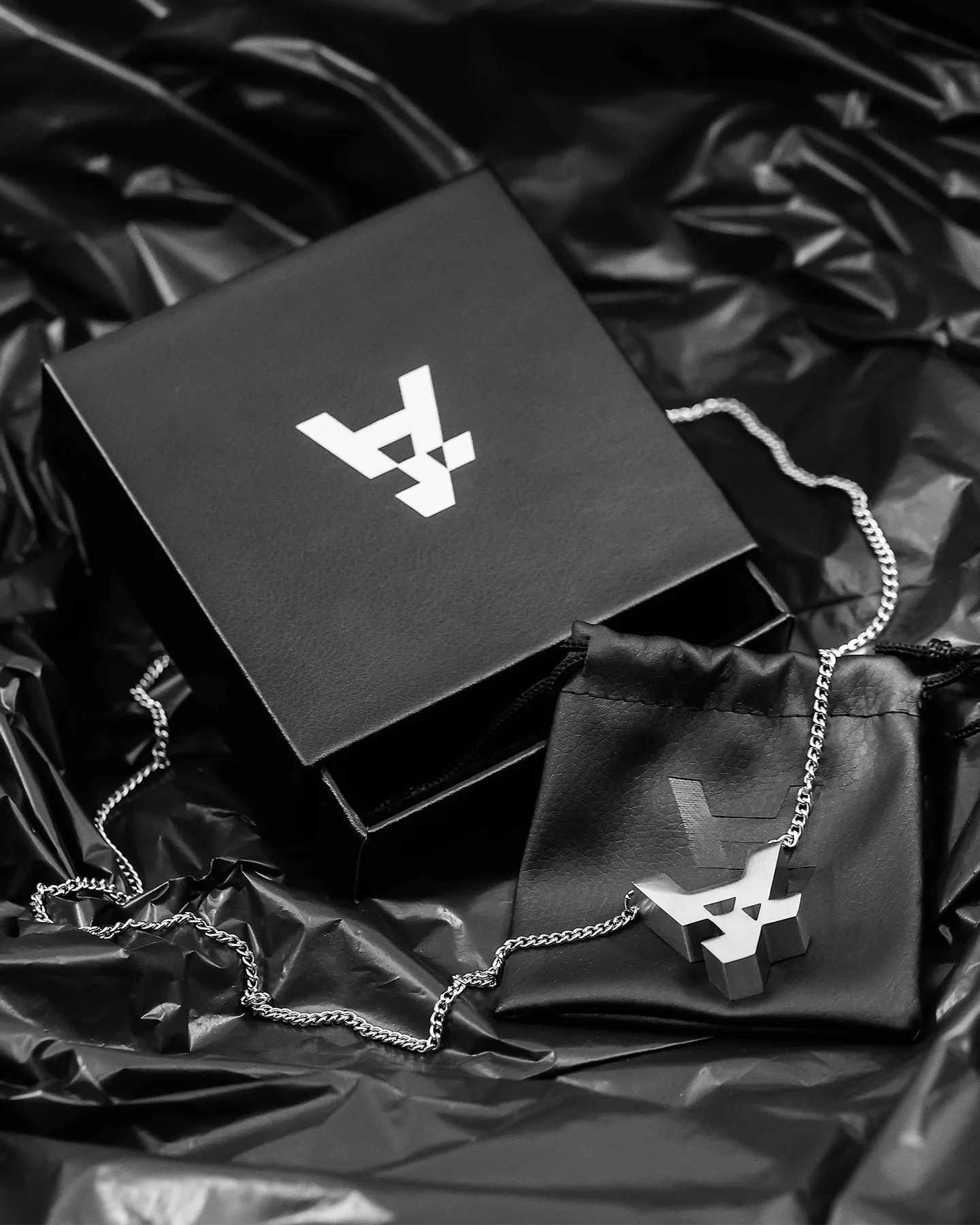 The Anti Order A1 Logo Pendant Chain Stainless Steel