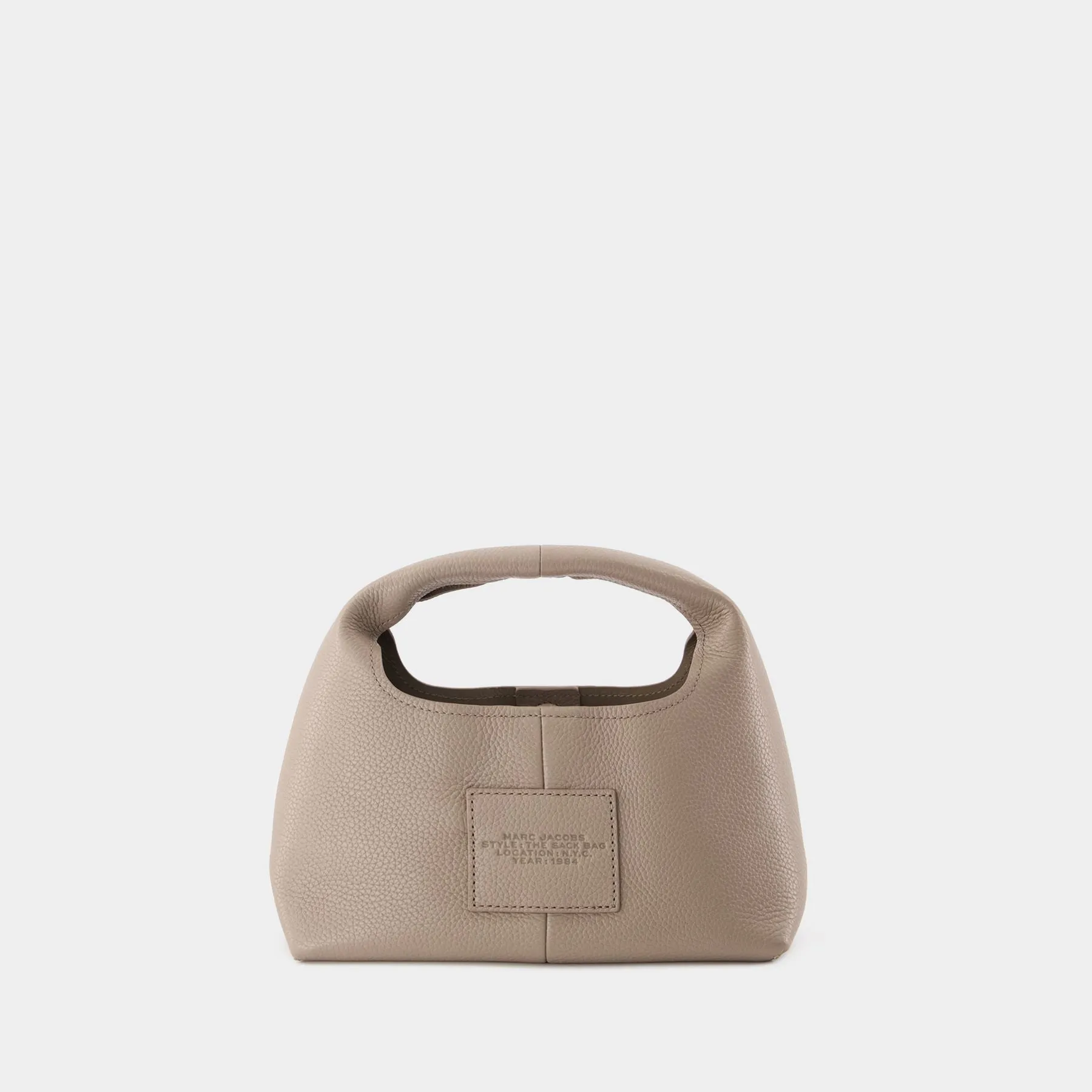 The Mini Sack Purse - Marc Jacobs - Leather - Grey
