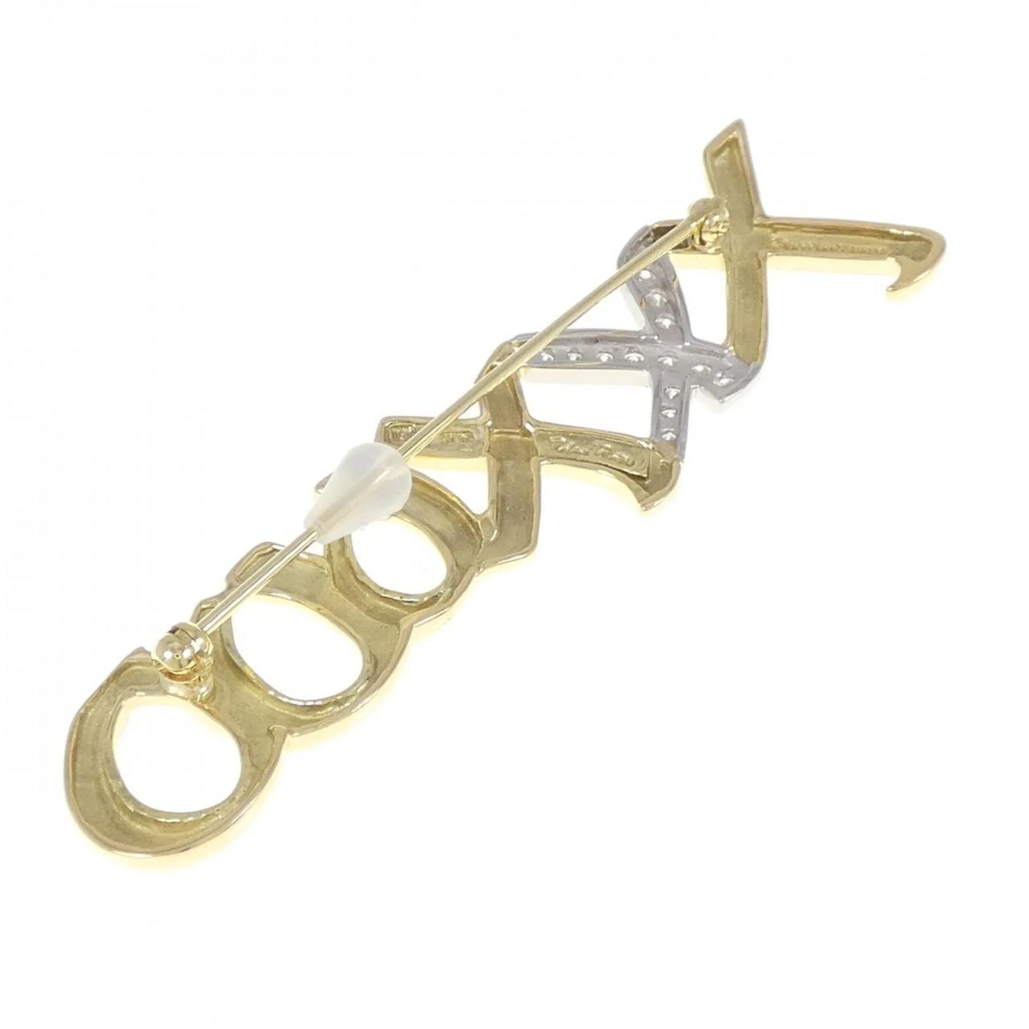 Tiffany Platinum yellow gold (18K) Brooch (Pre-Owned)