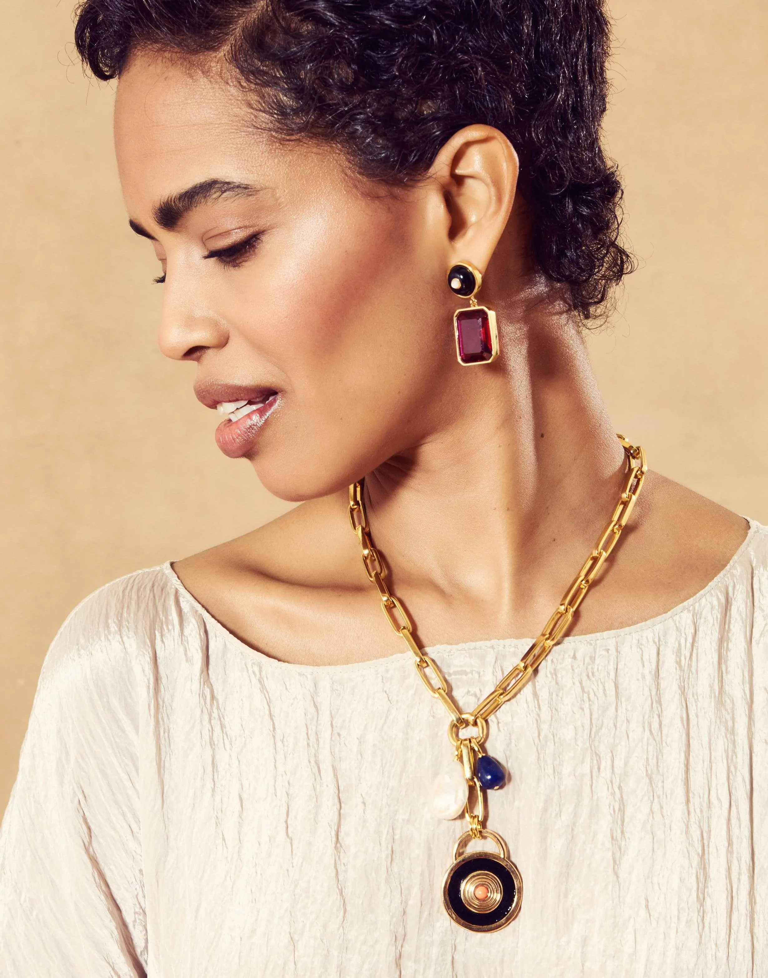 Tile Earrings
