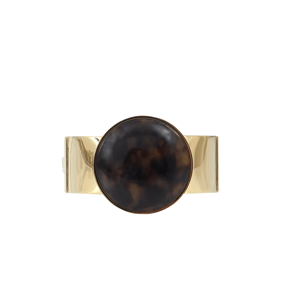 Tortoise Wide Hinge Bracelet