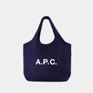 Tote Ninon - A.P.C. - Wool - Blue