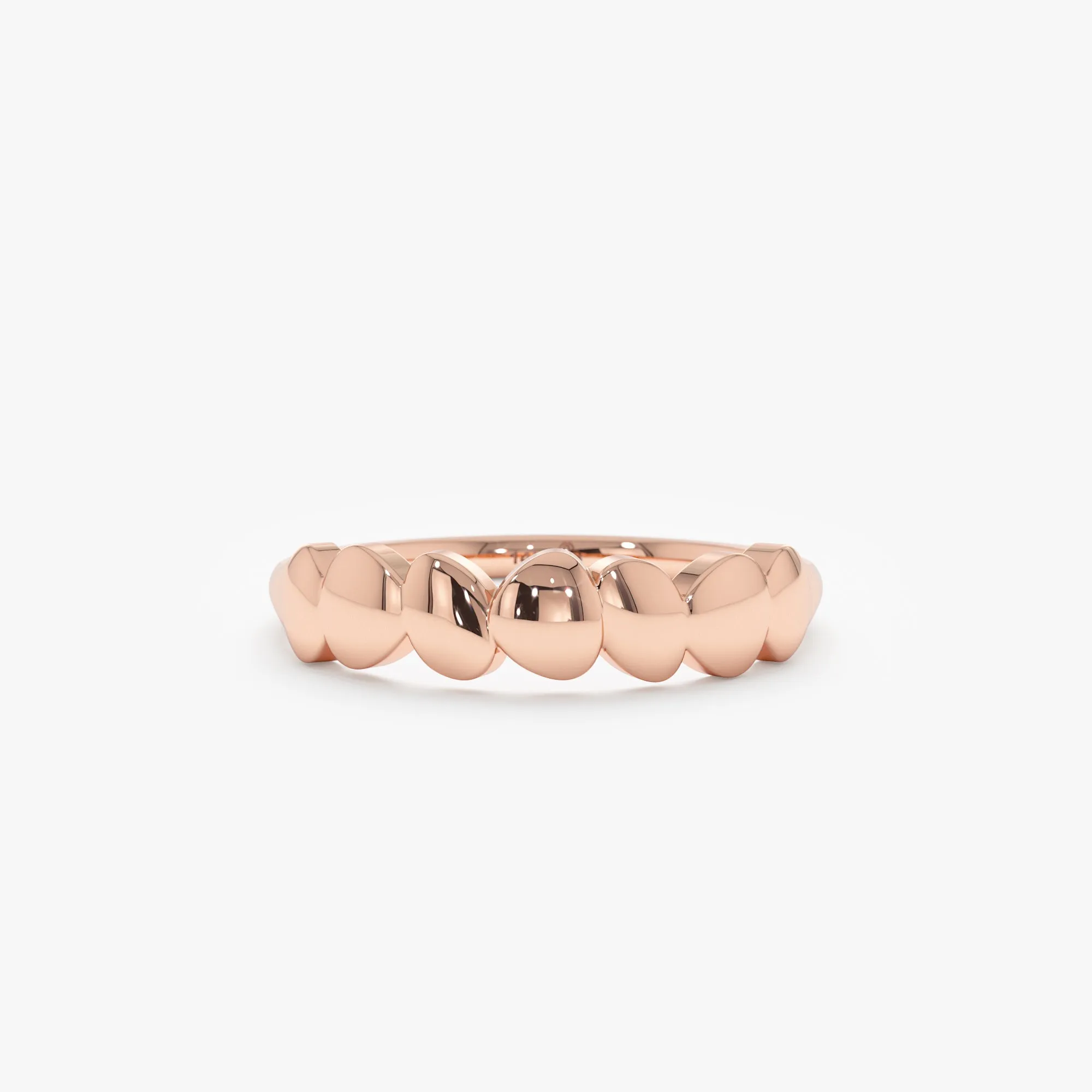 Unique Gold Bubble Ring, April SARAHELISE