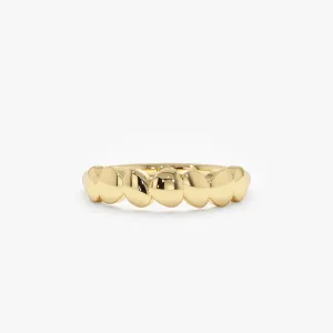 Unique Gold Bubble Ring, April SARAHELISE