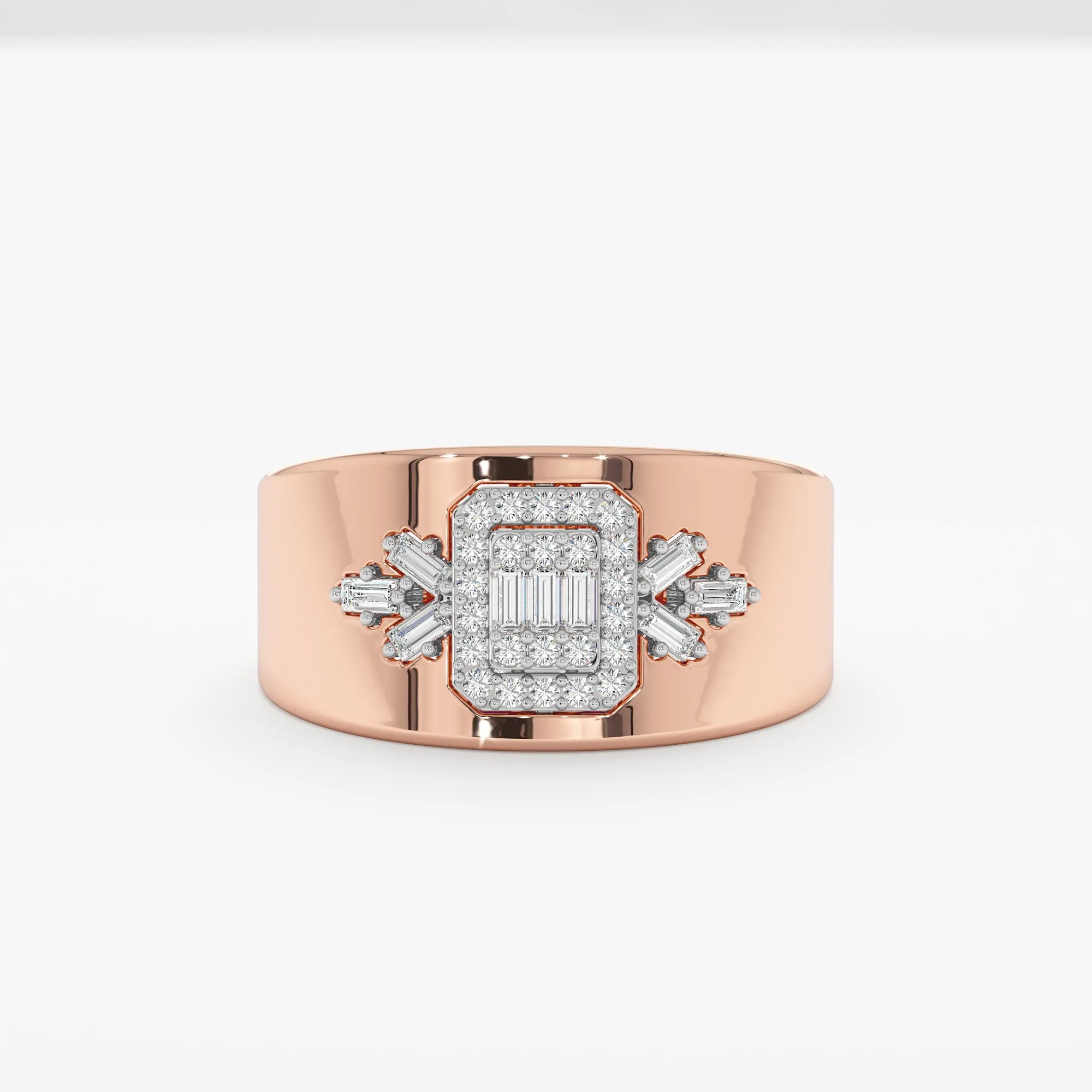Vintage Baguette Diamond Ring, Loretta SARAHELISE