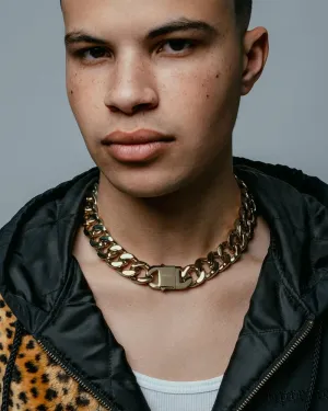 Vitaly Unisex Riot Cuban Chain Gold