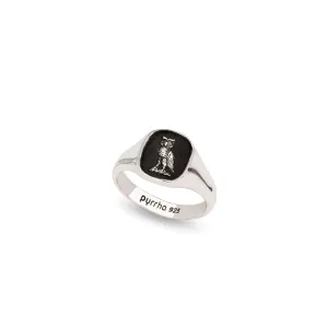 Watch Over Me Signet Ring