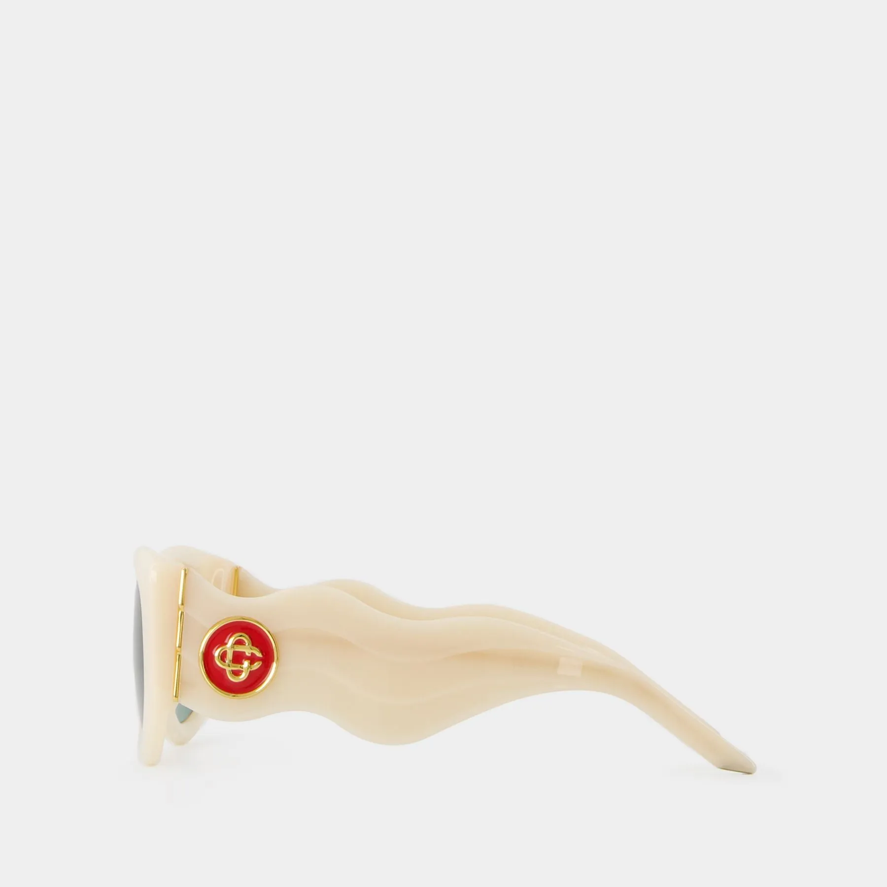 Wave Sunglasses - Casablanca - Acetate - Beige