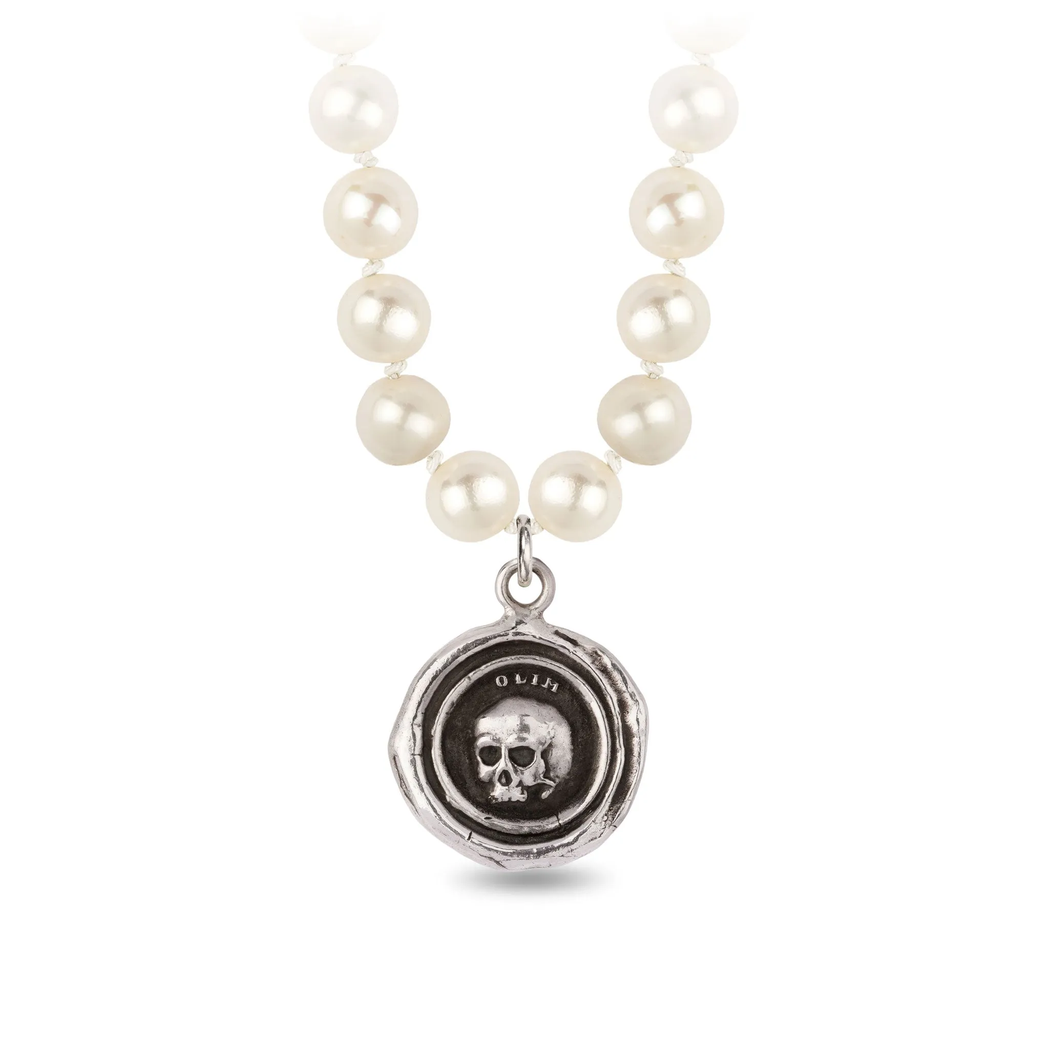 What Once Was Freshwater Pearl Necklace - Ivory