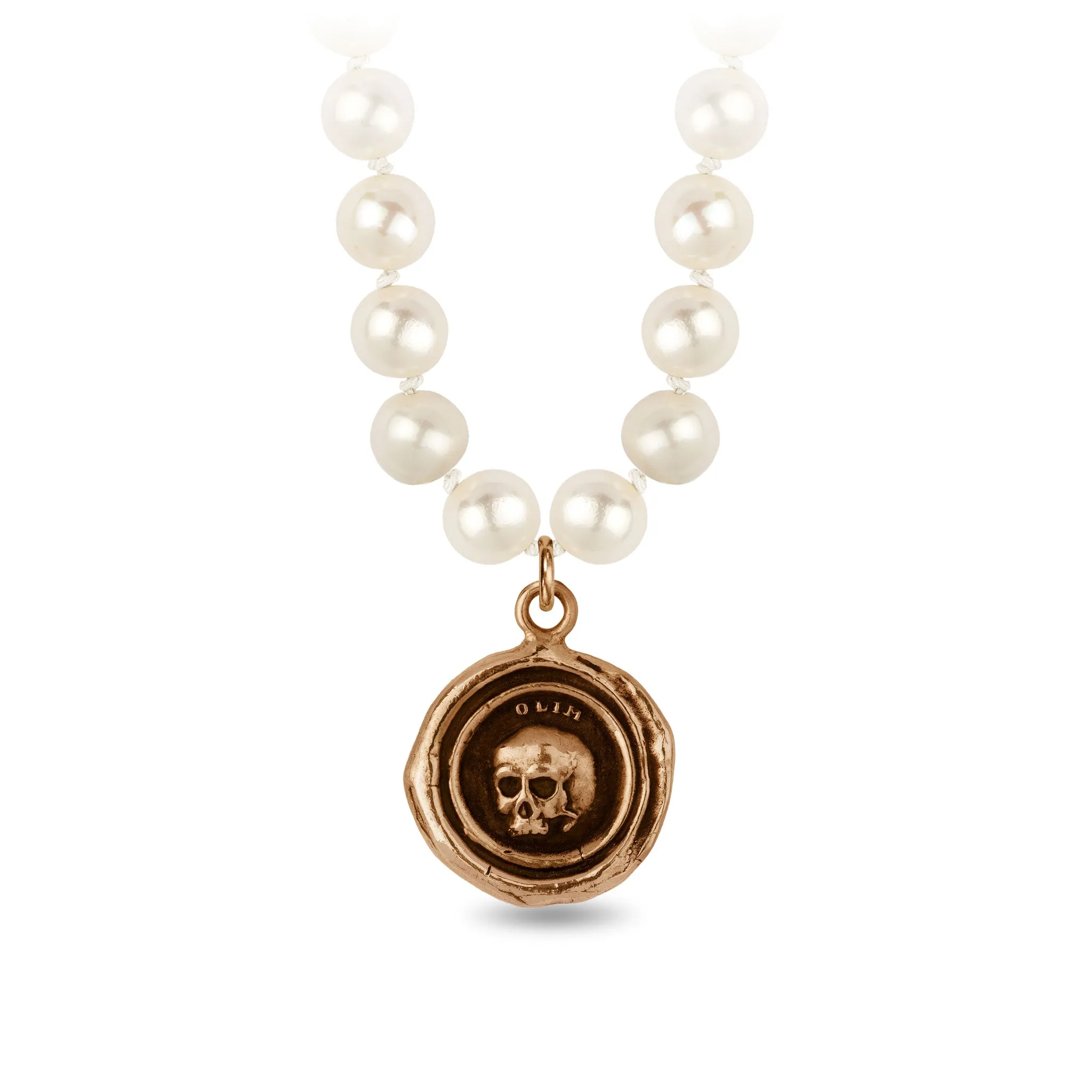 What Once Was Freshwater Pearl Necklace - Ivory