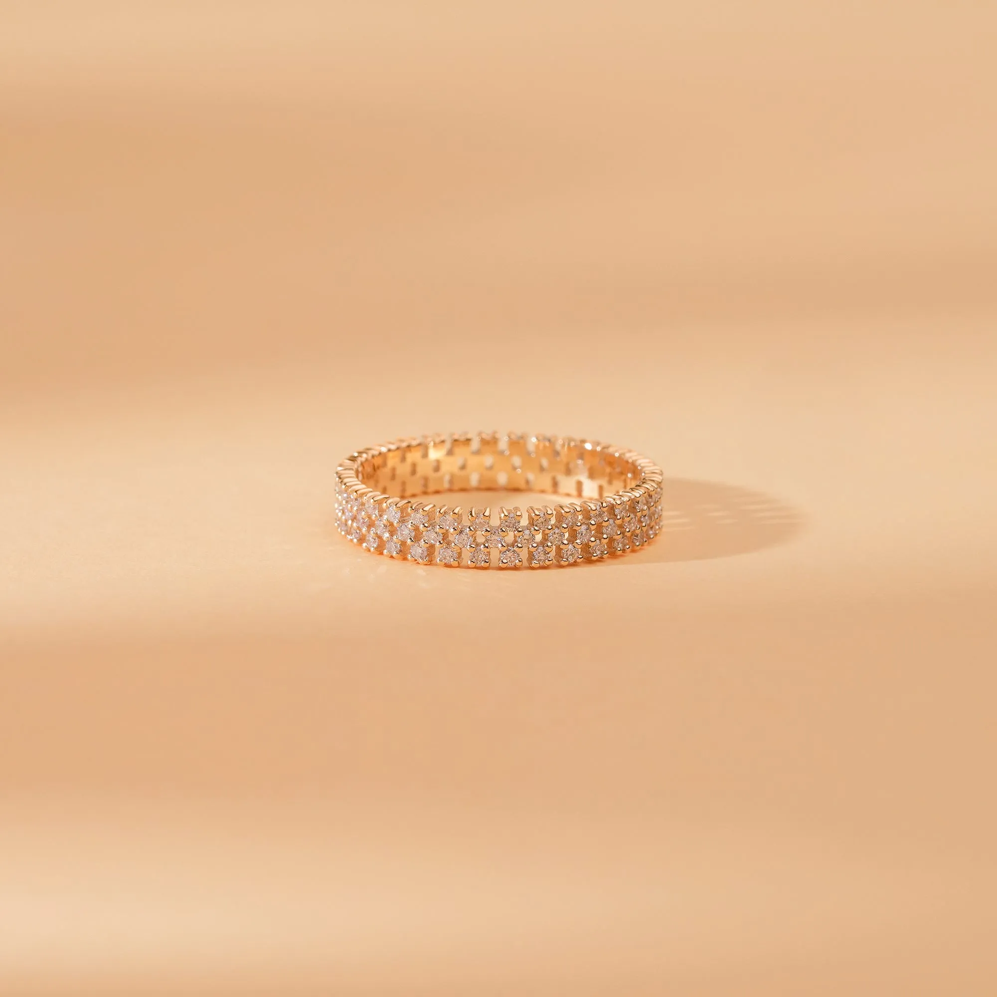 Wide Diamond Eternity Band, Maya SARAHELISE