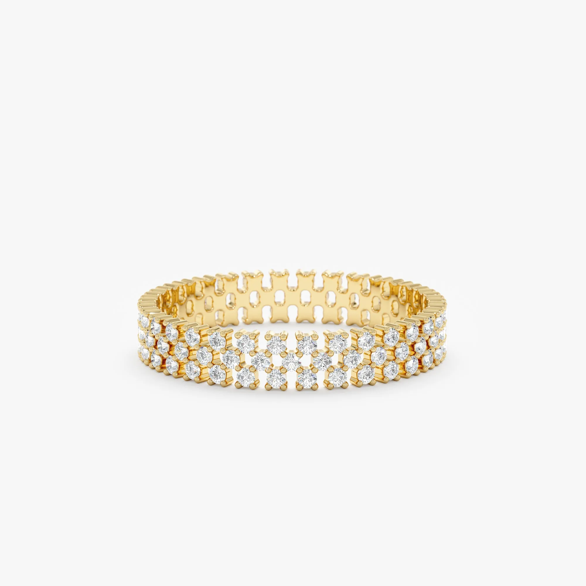 Wide Diamond Eternity Band, Maya SARAHELISE