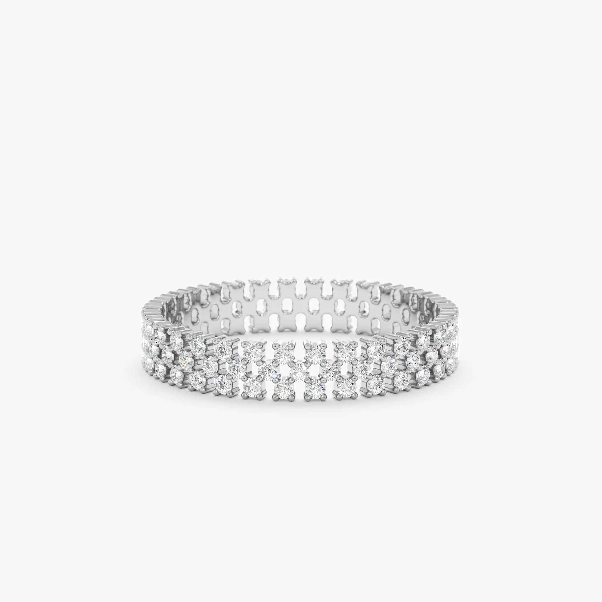 Wide Diamond Eternity Band, Maya SARAHELISE