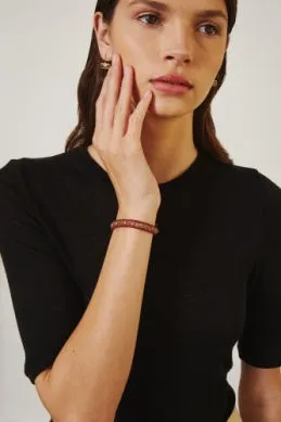 Wrap Bracelet- Burgundy